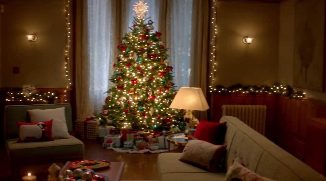 Christmas Tree in Kohl's "Holiday Suprise" commercial.