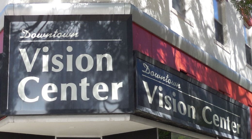 Signs for Downtown Vision Center