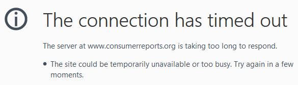 Consumer Reports web site crashed after announcing that the Tesla Model S P85D broke their ratings system.